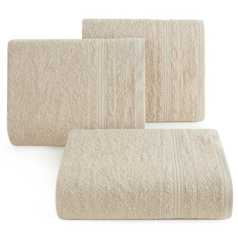 Eurofirany, ręcznik, Elma, 30-50 cm, beżowy