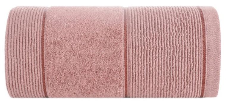 Eurofirany, ręcznik Emma, 30-50 cm, pudrowy róż