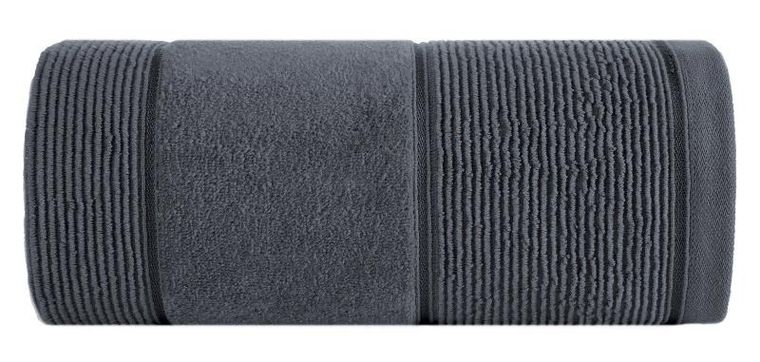 Eurofirany, ręcznik Emma, 30-50 cm, stalowy