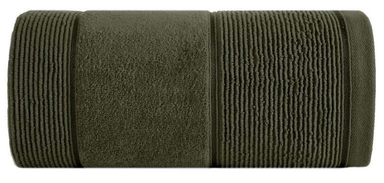 Eurofirany, ręcznik Emma, 70-140 cm, ciemnozielony