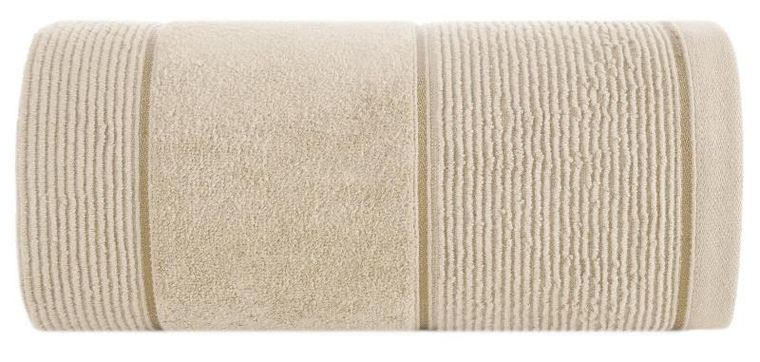 Eurofirany, ręcznik Emma, 70-140 cm, kremowy