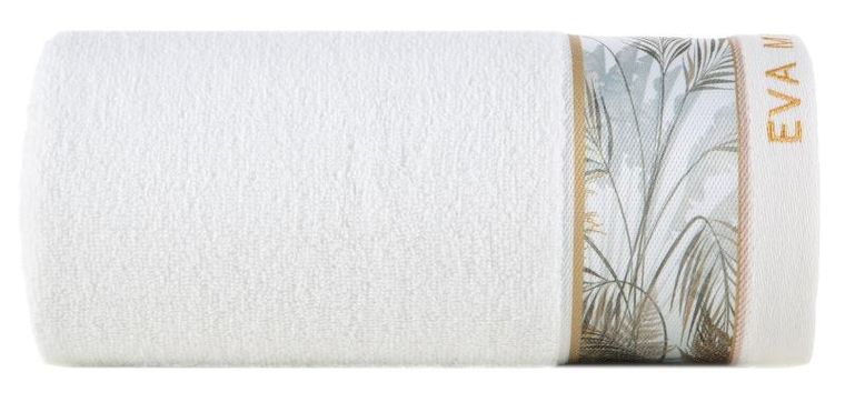 Eurofirany, ręcznik Eva, 30-50 cm, biały