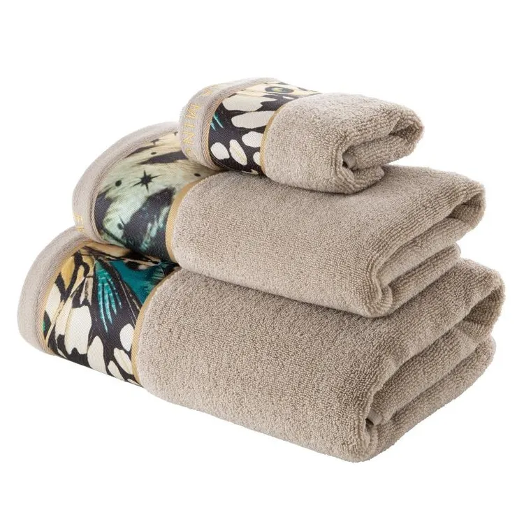 Eurofirany, ręcznik Eva, 70-140 cm, beżowy