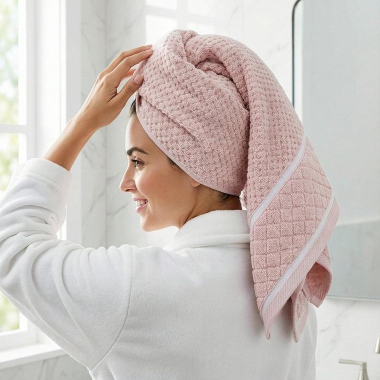 Eurofirany, ręcznik Favori, 70-140 cm, stalowy