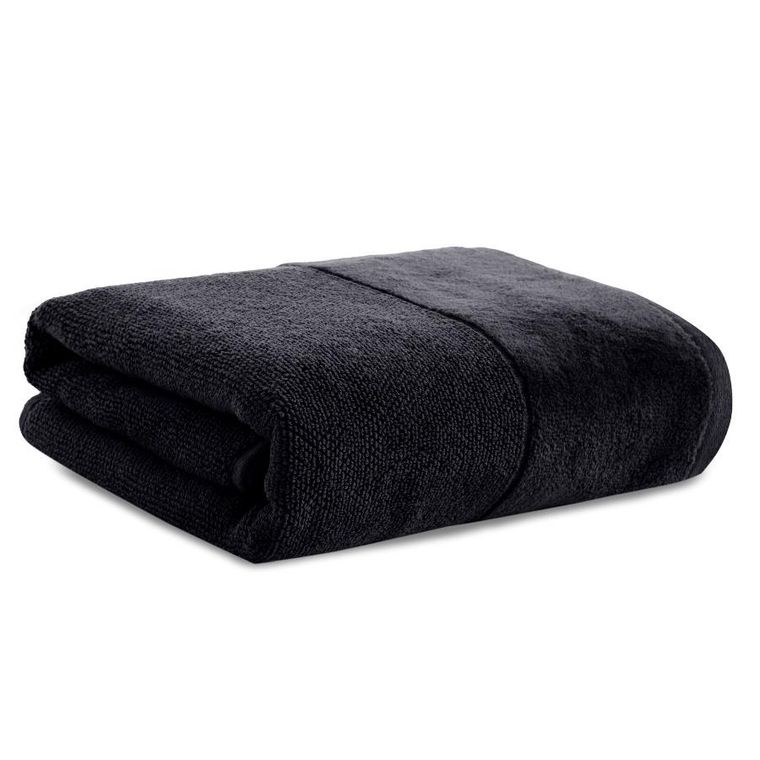 Eurofirany, ręcznik, Fero, 50-90 cm, czarny