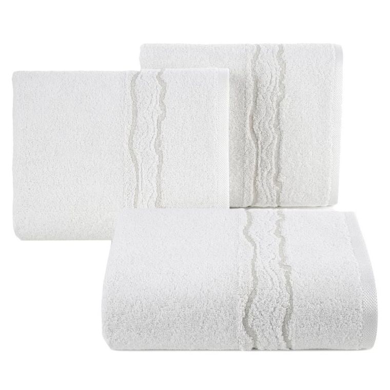 Eurofirany, ręcznik Karin, 30-50 cm, biały