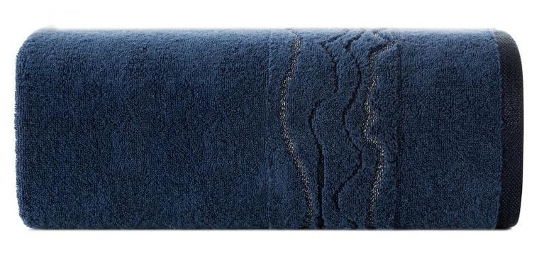 Eurofirany, ręcznik Karin, 50-90 cm, granatowy