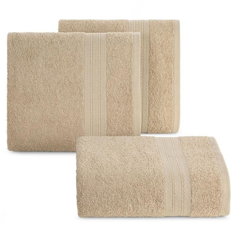 Eurofirany, ręcznik, Kaya, 30-50 cm, beżowy