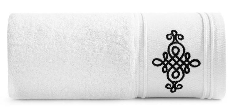 Eurofirany, ręcznik klas2, biały, 70-140 cm