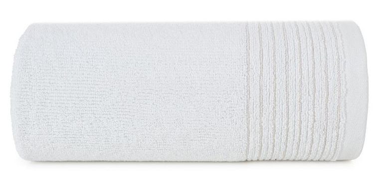 Eurofirany, ręcznik Lari, 50-90 cm, biały