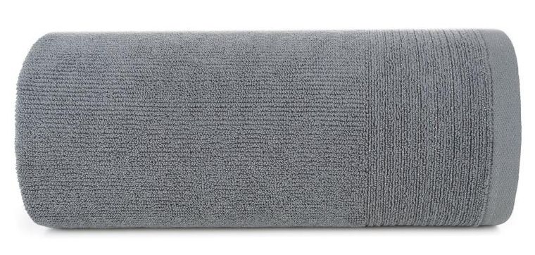 Eurofirany, ręcznik Lari, 70-140 cm, srebrny