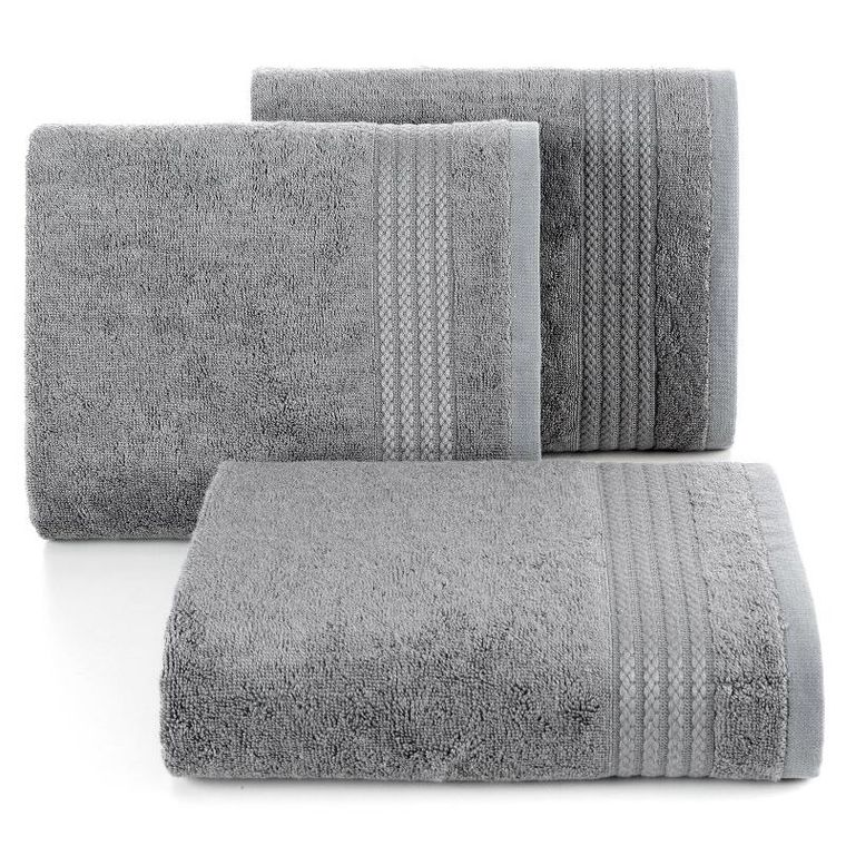 Eurofirany, ręcznik Laris, 30-50 cm, stalowy