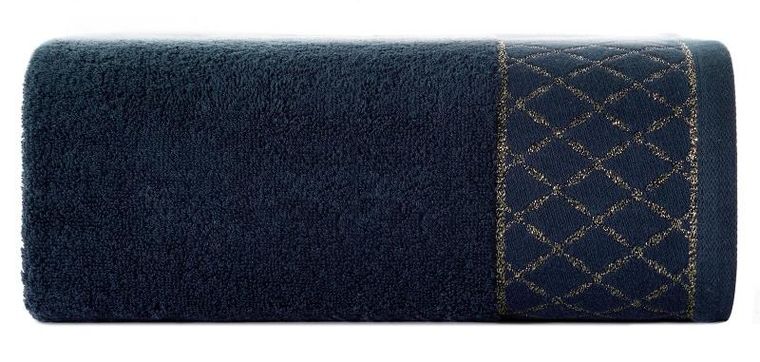 Eurofirany, ręcznik Layla, 30-50 cm, ciemnozielony