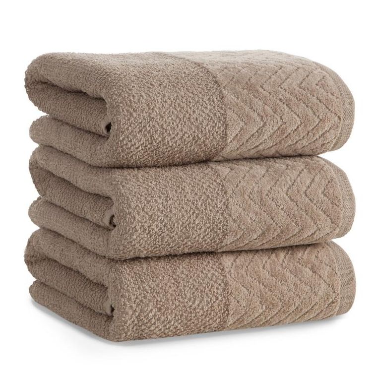 Eurofirany, ręcznik Loren, 30-50 cm, beżowy