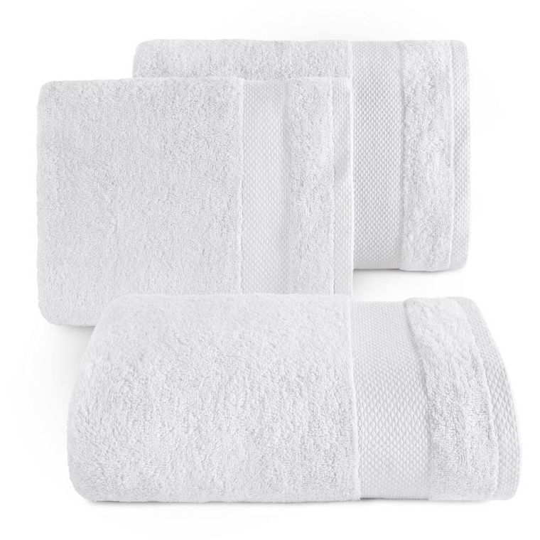 Eurofirany, ręcznik Lorita, 50-90 cm, biały