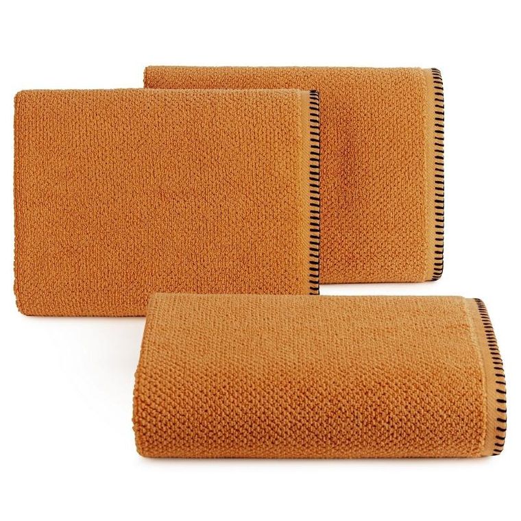 Eurofirany, ręcznik Mabel, 50-90 cm, pomarańczowy