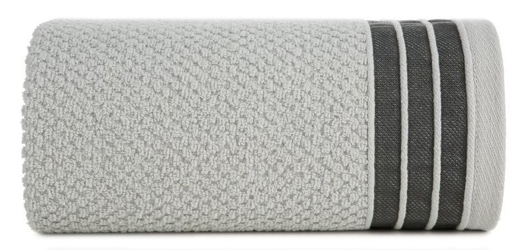 Eurofirany, ręcznik Madlen, 30-50 cm, szary