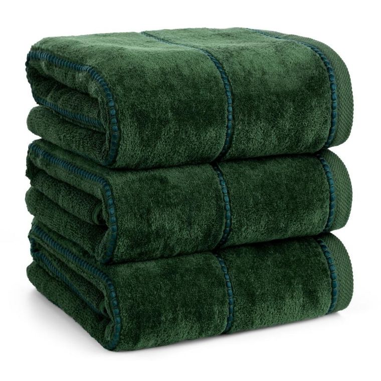 Eurofirany, ręcznik Mari, 70-140 cm, zielony