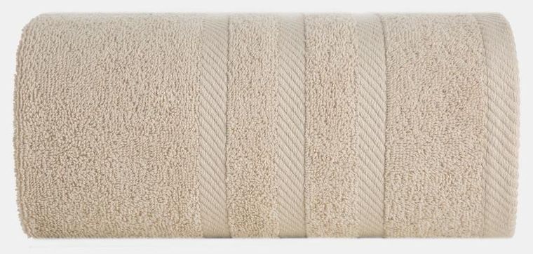 Eurofirany, ręcznik Milo, 100-150 cm, beżowy