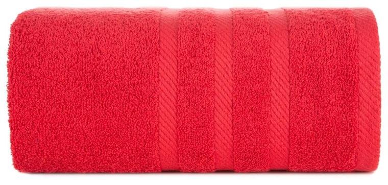 Eurofirany, ręcznik Milo, 100-150 cm, czerwony