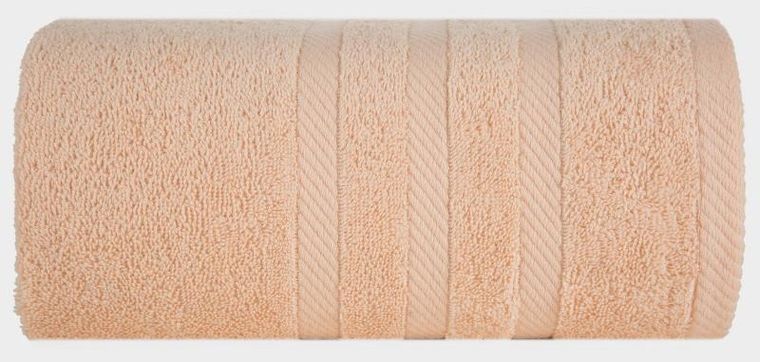 Eurofirany, ręcznik Milo, 100-150 cm, jasnopomarańczowy