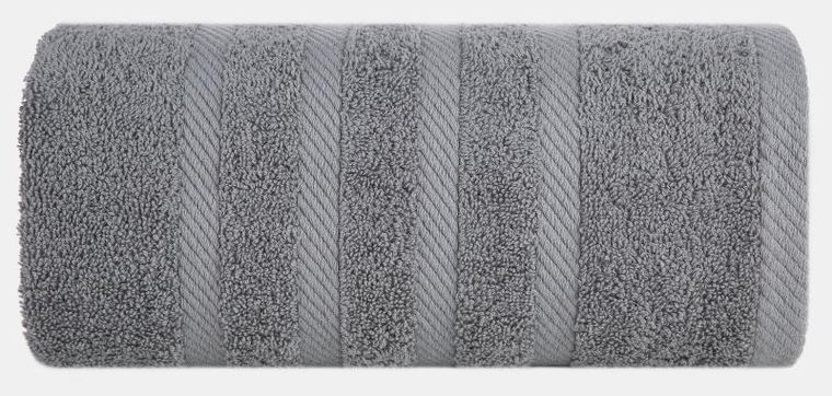 Eurofirany, ręcznik Milo, 100-150 cm, stalowy