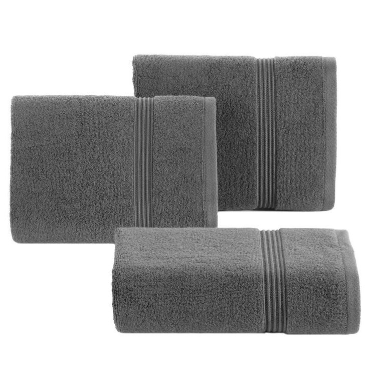 Eurofirany, ręcznik Molly, 30-50 cm, stalowy