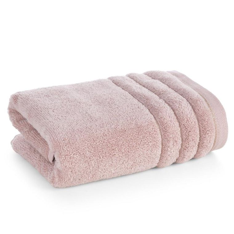 Eurofirany, ręcznik Nadine, 50-90 cm, pudrowy