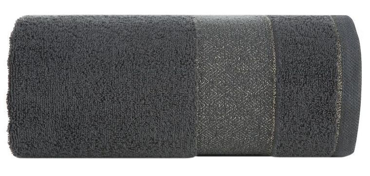 Eurofirany, ręcznik Nessy, 30-50 cm, stalowy