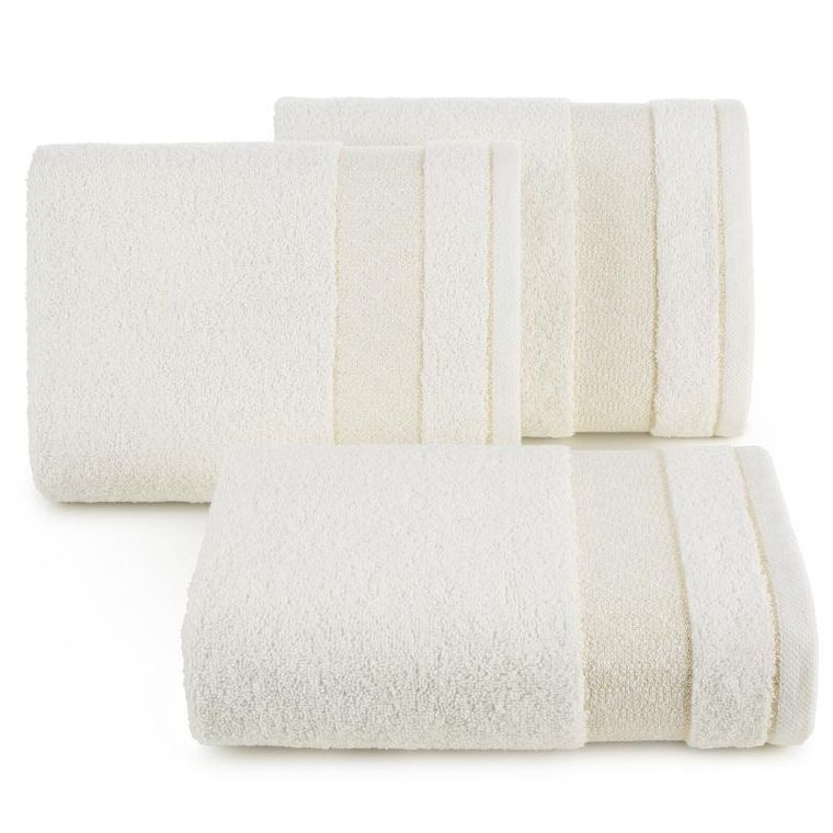 Eurofirany, ręcznik, Nessy, 50-90 cm, kremowy