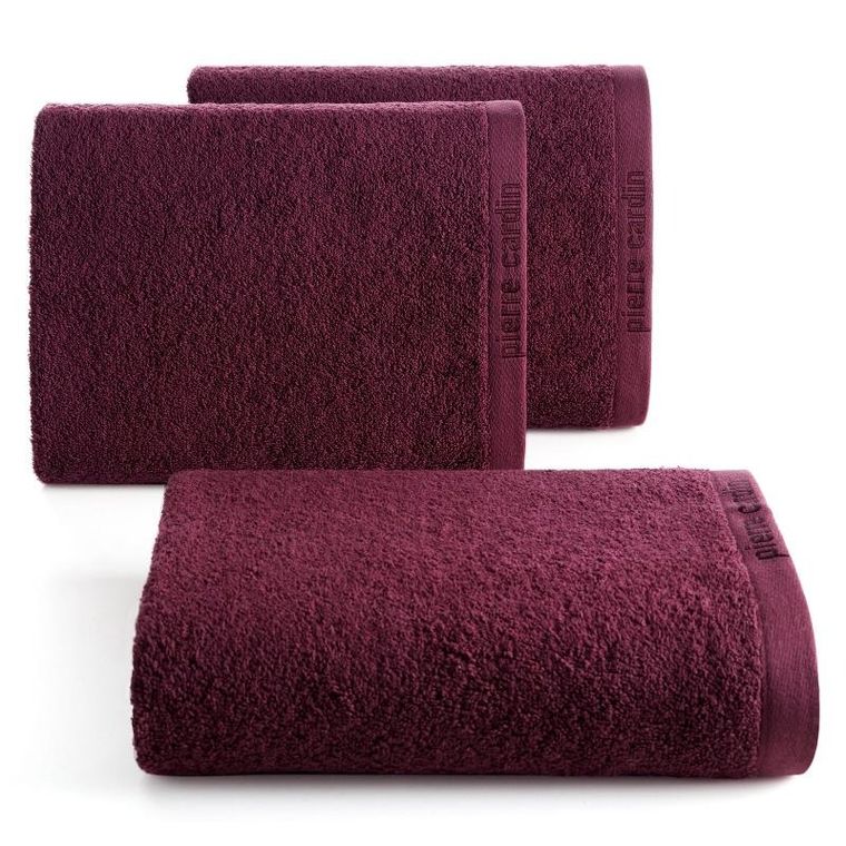 Eurofirany, ręcznik Pierre Cardin Evi, 50-90 cm, burgundowy