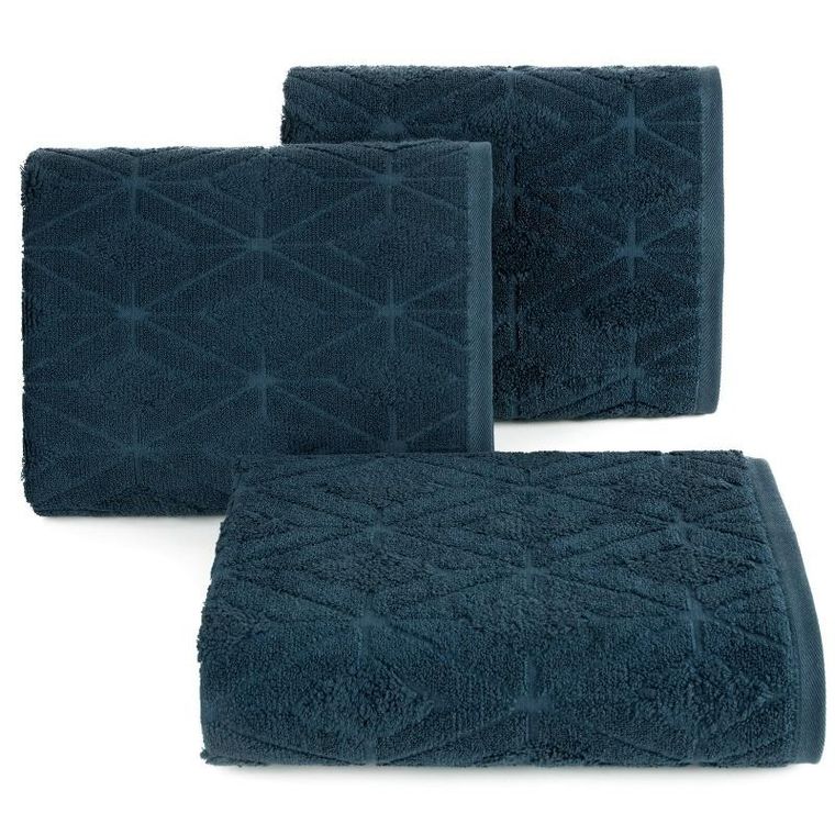 Eurofirany, ręcznik Sendi, 50-90 cm, granatowy