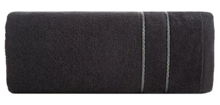 Eurofirany, ręcznik Sibel, 50-90 cm, czarny