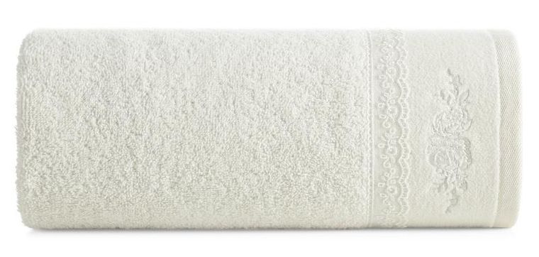 Eurofirany, ręcznik Sisi, 50-90 cm, kremowy