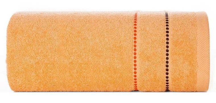 Eurofirany, ręcznik Suzi, 30-50 cm, jasnopomarańczowy