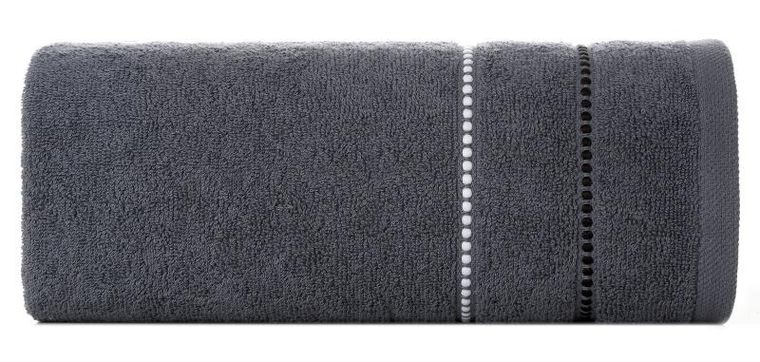 Eurofirany, ręcznik Suzi, 30-50 cm, popielaty
