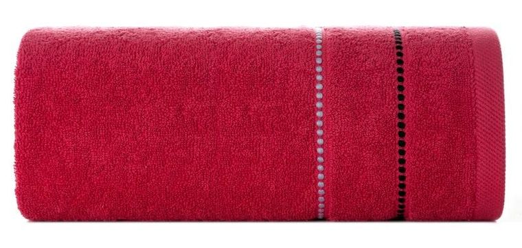 Eurofirany, ręcznik Suzi, 50-90 cm, czerwony