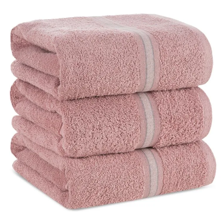 Eurofirany, ręcznik Tris, 50-90 cm, pudrowy