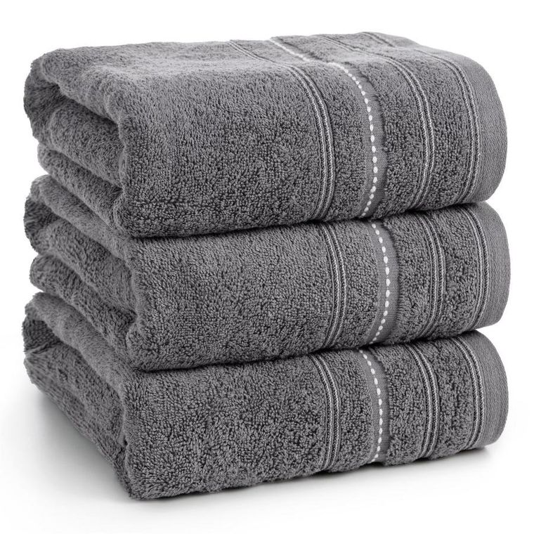 Eurofirany, ręcznik Vento, 30-50 cm, stalowy