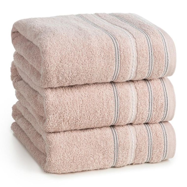 Eurofirany, ręcznik Vento, 50-90 cm, pudrowy