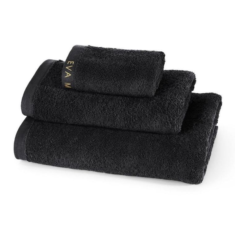 Eurofirany, ręcznik Venus, 30-50 cm, czarny