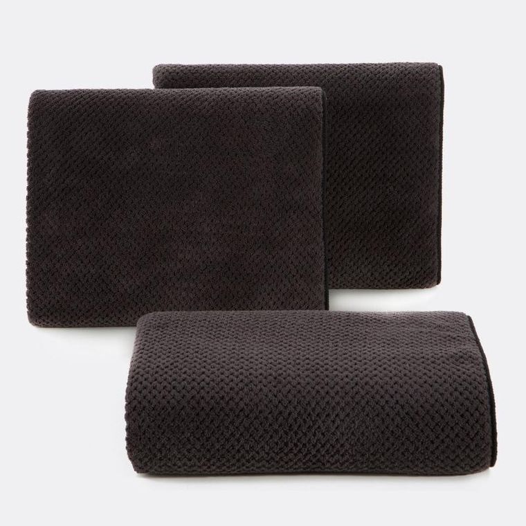 Eurofirany, ręcznik Zoe, 30-50 cm, czarny