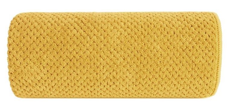 Eurofirany, ręcznik Zoe1, 70-140 cm, musztardowy