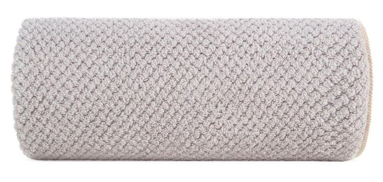 Eurofirany, ręcznik Zoe1, 70-140 cm, srebrny