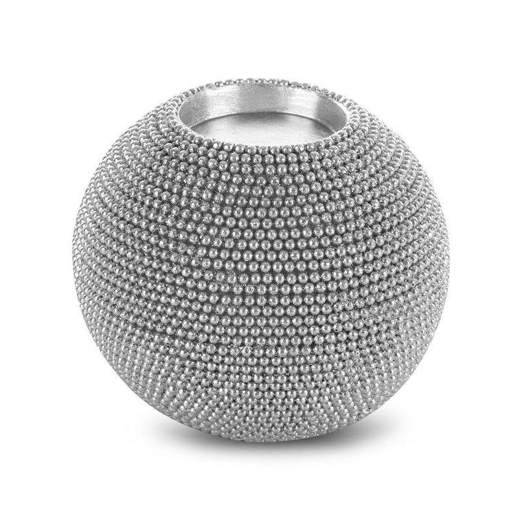 Eurofirany, świecznik dekoracyjny, Eldo, srebrny