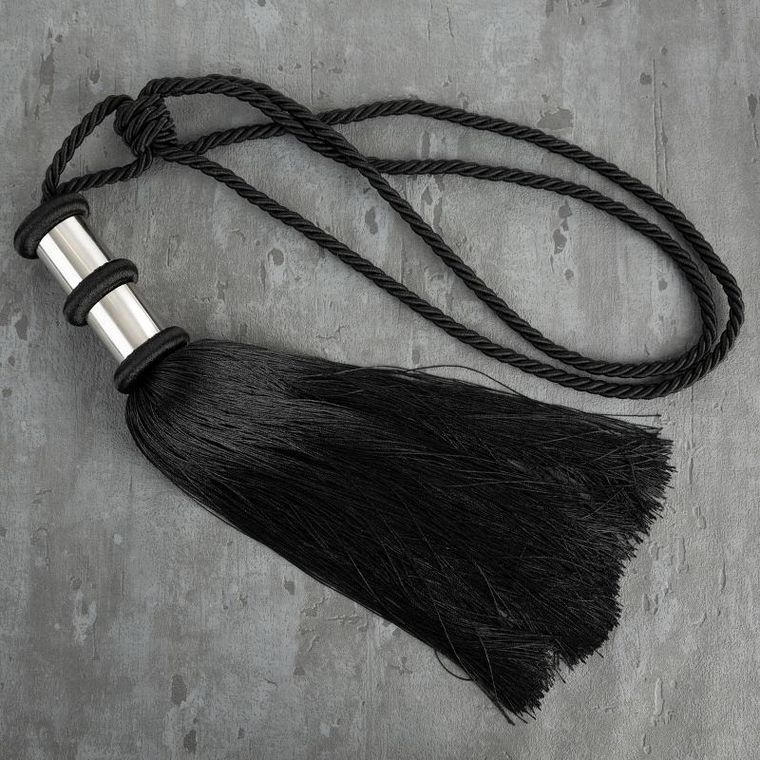 Eurofirany, sznur dekoracyjny, Jolie 78-38 cm, czarny