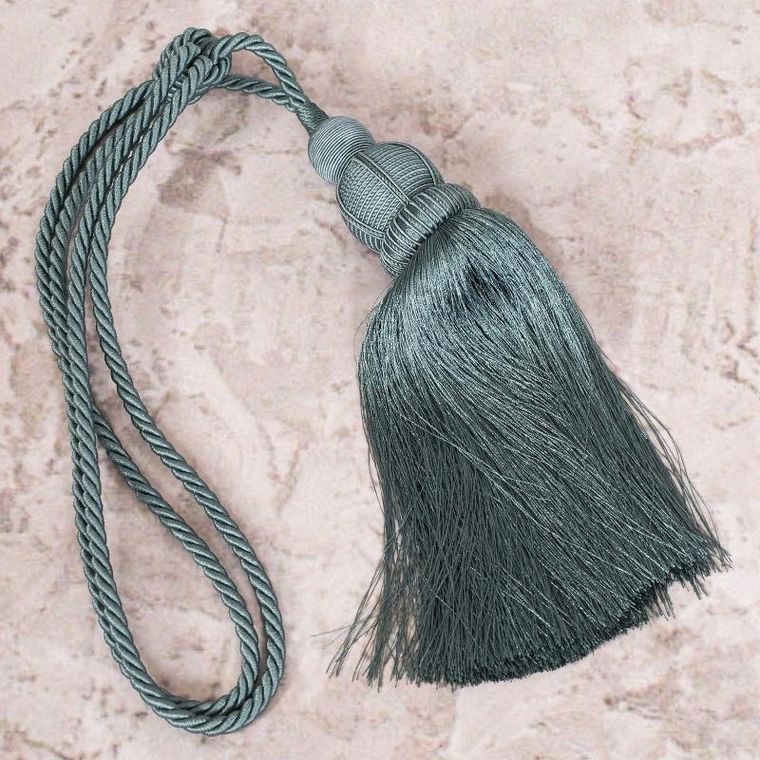 Eurofirany, sznur dekoracyjny, Jowita, długość 70 cm, turkusowy
