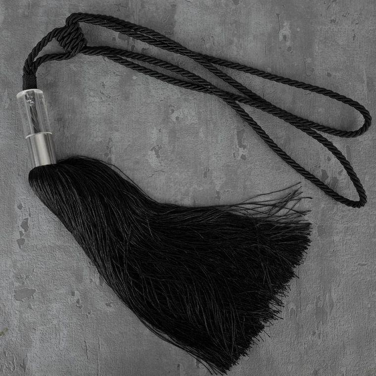 Eurofirany, sznur dekoracyjny, LuIza, 72-33 cm, czarny