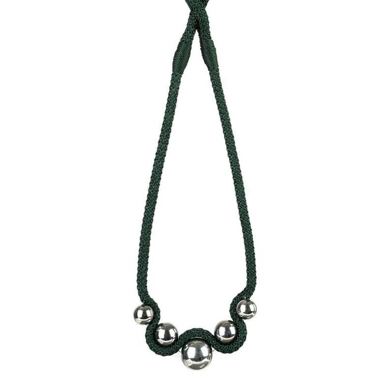 Eurofirany, sznur dekoracyjny, Mali, 76-16 cm, ciemnoturkusowy