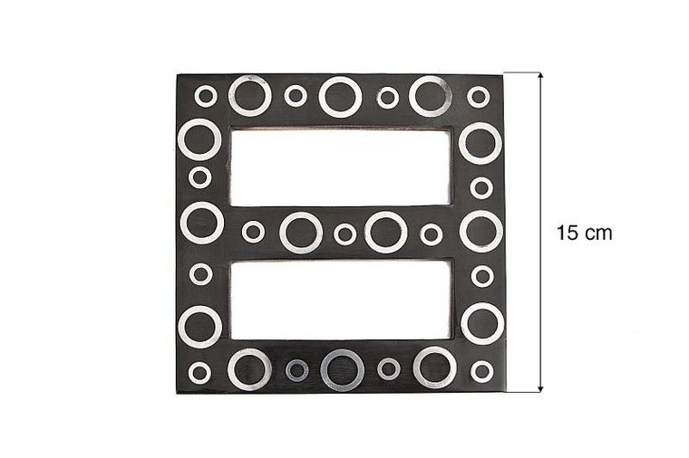 Eurofirany, upinacz dekoracyjny, brązowy